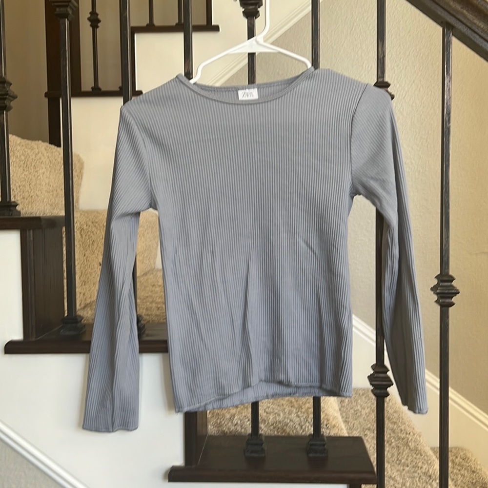 Zara Girls Long Sleeve Shirt